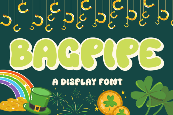 Bagpipe: The Perfect St. Patrick's Day Display Font for Crafters