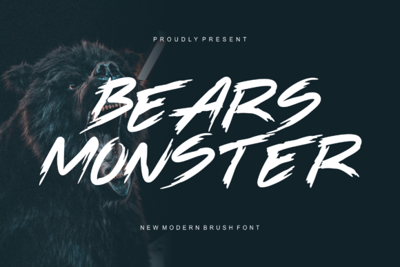 Bears Monster: The Bold Display Typeface for Edgy Branding