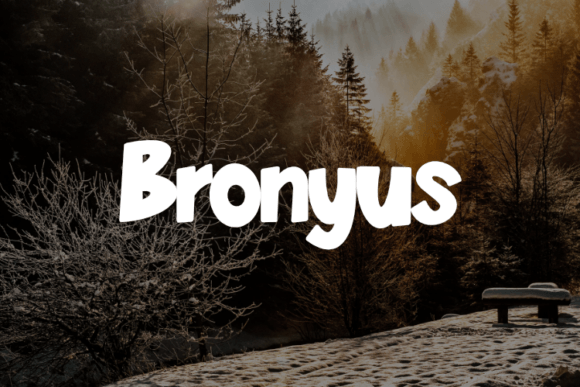 Bronyus: The Versatile Display Font for Modern Web Design