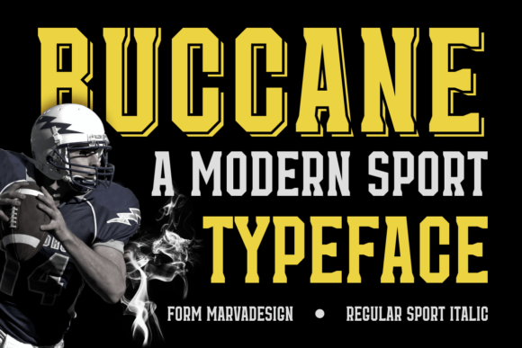 Buccane: The Bold Display Font for High-Impact Designs
