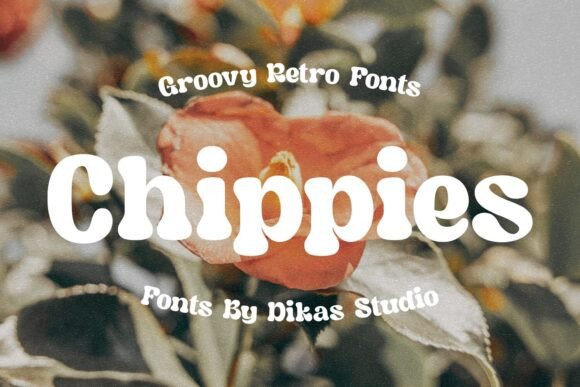 Chippies: A Bold Retro Font for Vintage Branding Projects