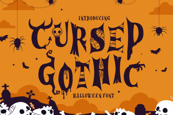 Cursed Gothic: The Spooky Display Font for Viral Campaigns