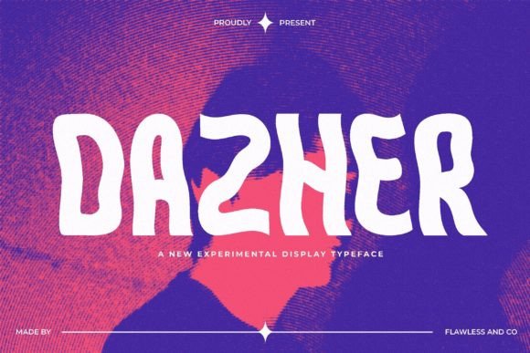 Dazher Display Font for Bold Small Business Branding