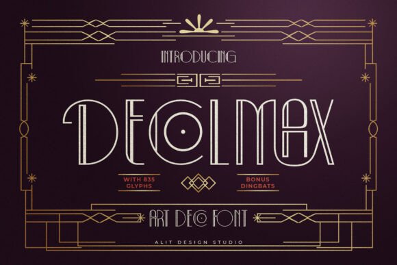 Decolmax: The Premium Display Typeface for Campaigns