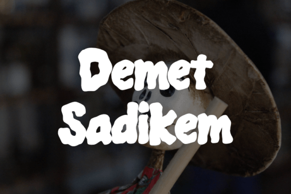 Demet Sadikem: A Versatile Display Typeface for Modern Branding