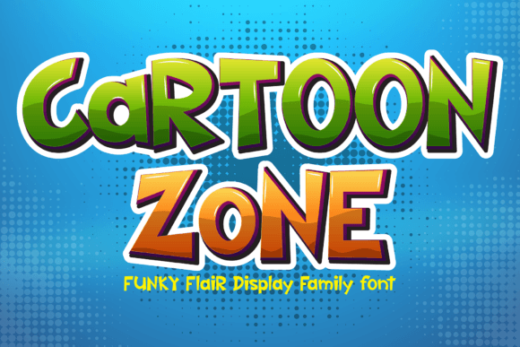 Funky Flair: A Vibrant Display Font for Playful Branding
