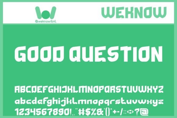 Good Question: The Bold Display Font for Scroll-Stopping Campaigns