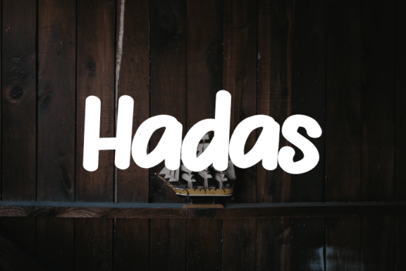 Hadas: The Premium Display Typeface for Creative Product Design