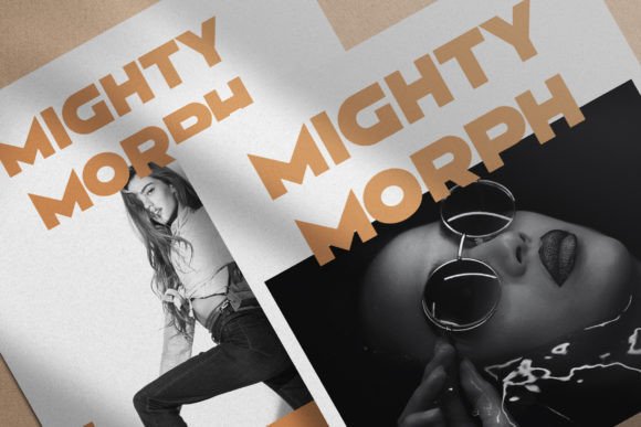 Mighty Morph: The Bold Typeface for High-Impact Campaigns