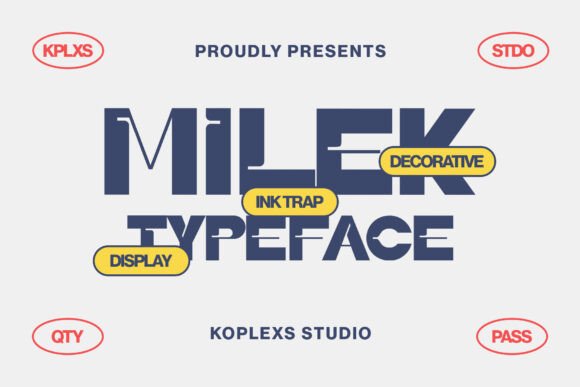 Milek Typeface for Bold Campaign Headlines and Modern Branding