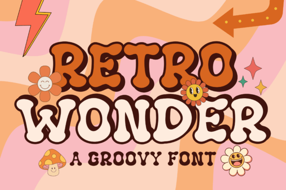 Retro Wonder: The Perfect Display Font for Crafters and Sellers