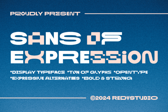 Sans of Expression: A Bold Typeface for Modern Editorial Design