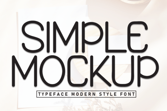 Simple Mockup: A Handwritten Display Font for Engaging Campaigns