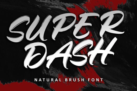 Super Dash: The Bold Display Typeface for Dynamic Branding
