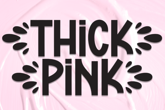 Thick Pink: The Handwritten Display Font for Engaging Campaigns